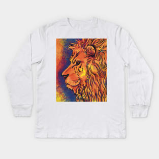 Regal Lion Kids Long Sleeve T-Shirt